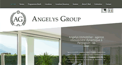 Desktop Screenshot of angelysgroup-immo.com