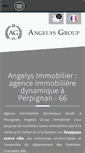 Mobile Screenshot of angelysgroup-immo.com